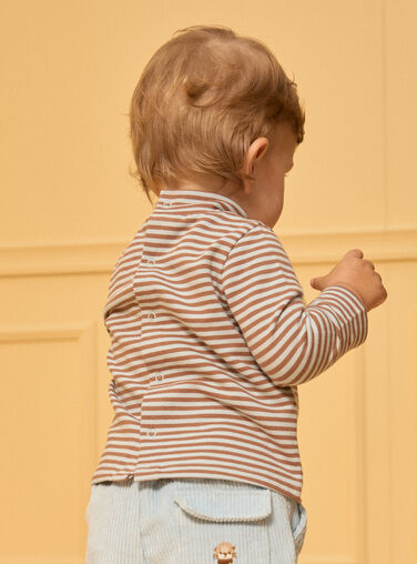 Brown TEE SHIRT LS LAUDOU / 24H1BGS1TML815