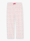Pink velvet pyjamas GRUPAPETTE / 23H5PF14PYJD308
