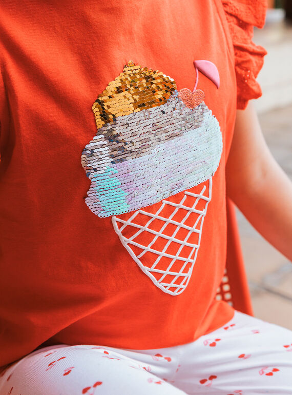 Red TEE SHIRT SS MLUTIETTE / 25E2PFQ1TMC050