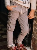 Houndstooth pattern cargo pants