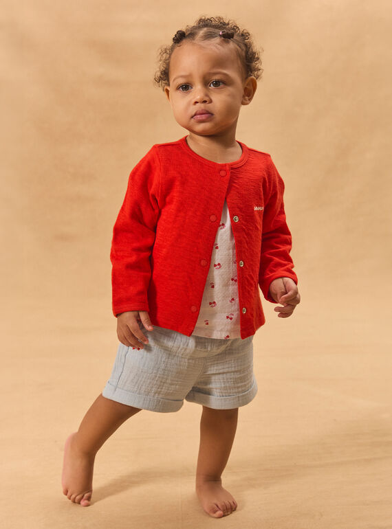 Red CARDIGAN MAURINE / 25E1BFQ1CAR050