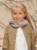 Floral print snood child girl CESNOETTE / 22E4PFB1SNOB112