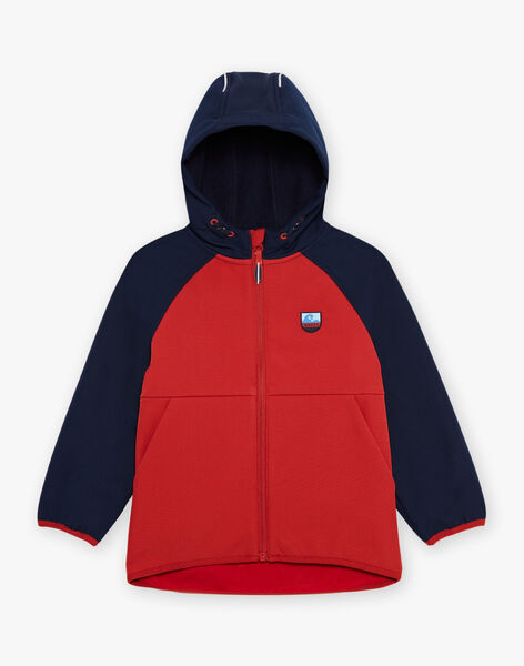 Red hooded Jacket FRAPOLAGE / 23E3PG52BLO713