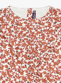 Ecru blouse with floral print GLACETTE / 23H2PFI1CHE001