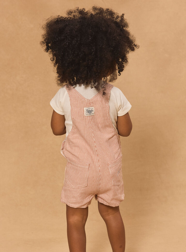 Beige SHORT DUNGAREES Beige SHORT DUNGAREES MAROMAIN / 25E1BGP1SACI814