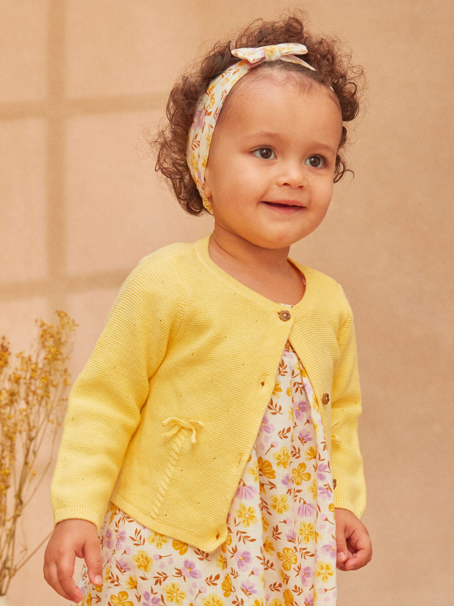 Baby girl cheap lemon cardigan