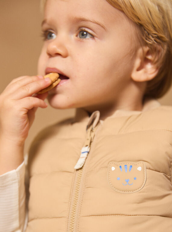 Beige DOWN JACKET MACOLIN / 25E1BG81D3E080