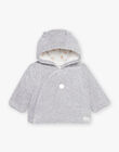 Baby Girl Mixed Velour Jacket 22H0CMH1VES943