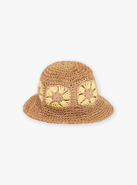 Natural straw hat FLICAPETTE / 23E4PFP1CHA009