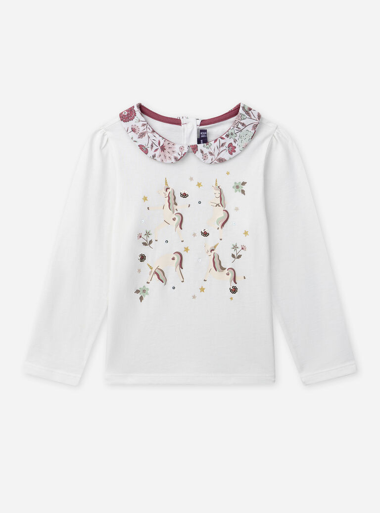 Off white TEE SHIRT LS NIYOGAETTE / 25H2PFL1TML001