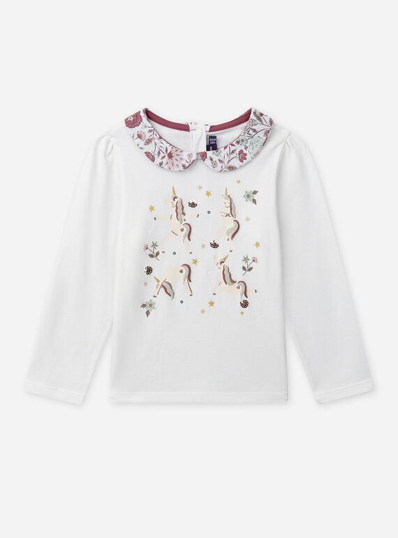 Off white TEE SHIRT LS NIYOGAETTE / 25H2PFL1TML001