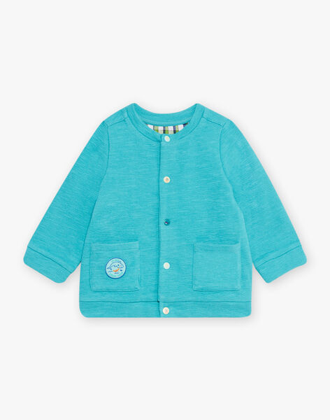 baby boy turquoise vest CAVITO / 22E1BGN1GIL209