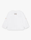 Off white plain cotton gauze shirt FAGEORGE / 23E1BGD1CHM001