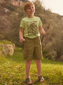 Green TEE SHIRT SS MLEDINAGE / 25E3PGO2TMC603