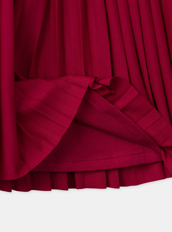 Red SKIRT NIXAMETTE 2 / 25H2PFH3JUPF510