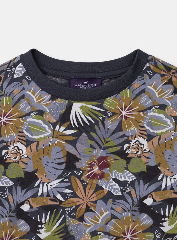 Navy TEE SHIRT SS MRATICHAGE / 25E3PGR1TMCC203