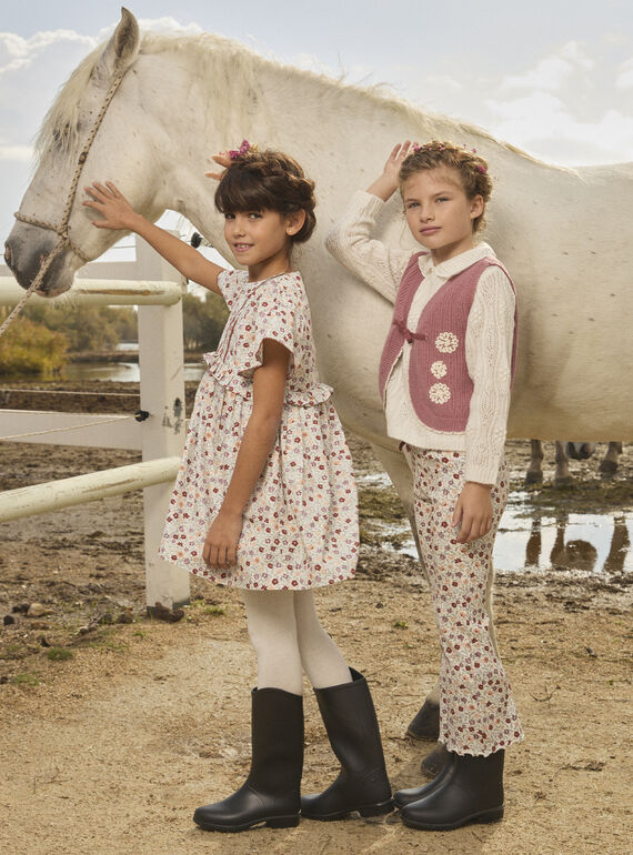 Off white DRESS MARUBETTE / 25E2PF71ROB001