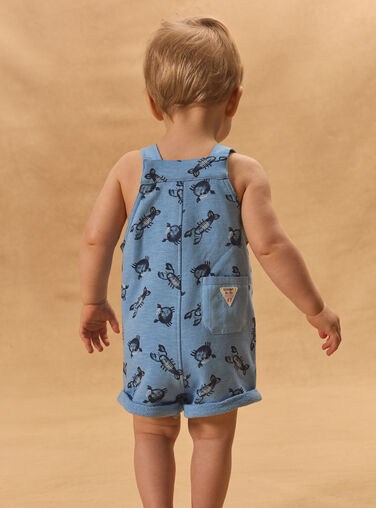 Blue SHORT DUNGAREES Blue SHORT DUNGAREES MAVADIN / 25E1BGQ2SACC213