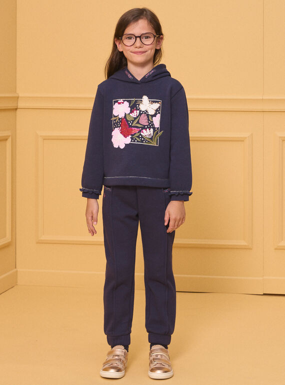 Navy JOGGING PANTS LITJOGETTE / 24H2PFB1JGB070