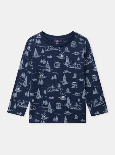 Brown TEE SHIRT LS NLEOPAGE / 25H3PGT3TMLI811