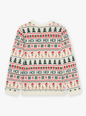 Ecru Christmas sweater GOPULAGEM / 23H3GHS1PULA001