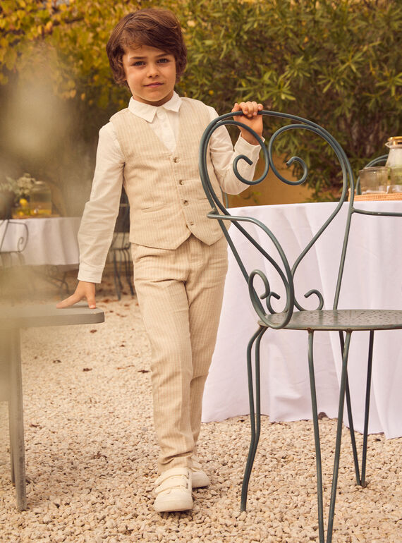 White PANTS MREXAGE / 25E3PGL1PANA016