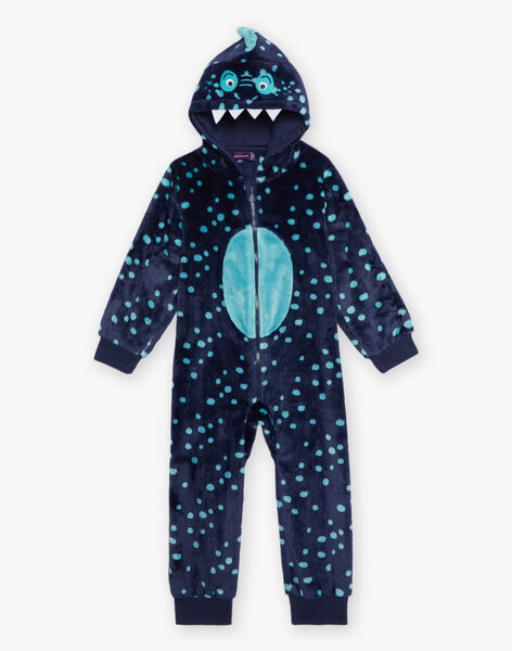 Hooded pajama set in synthetic fur DOUAGE / 22H5PGW4D4F070