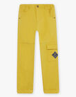 Yellow cargo pants DAFORAGE / 22H3PGD2PANB114