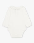 Ecru long sleeve bodysuit DARENE / 22H1BFY1BOD001