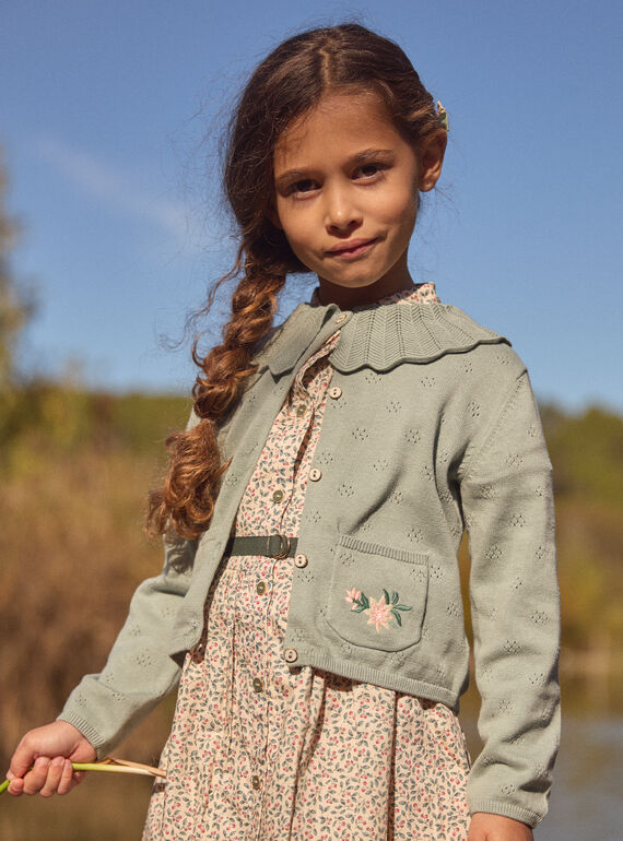 Light green CARDIGAN MIGILETTE / 25E2PF92CARG600
