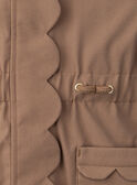 Light brown PARKA LIKITETTE / 24H2PF71PAR804
