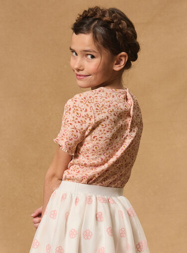 Peach TEE SHIRT SS MIXETTE 2 / 25E2PF51TMC311