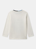 Ivory TEE SHIRT LS NLUBIOMAGE / 25H3PGX1TML005