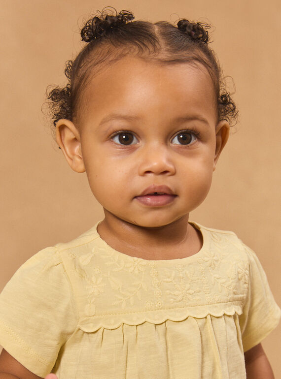 Yellow TEE SHIRT MANICOLE / 25E1BFK1TEEB104