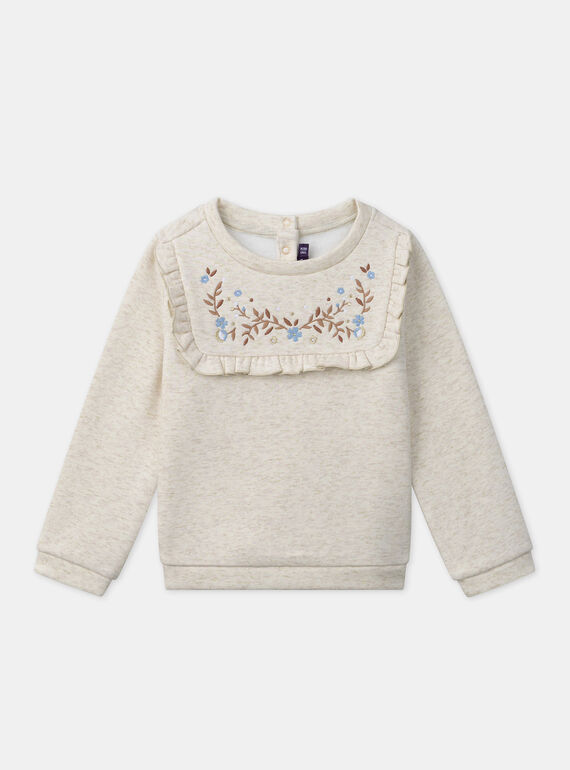 Heather beige SWEAT SHIRT LAREVETTE / 24H2PFS1SWEA011