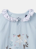 Blue sky NIGHT DRESS NUIZETTE / 25H5PFB1CHN020