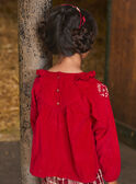 Red BLOUSE LALETTE / 24H2PFR1CHEF505