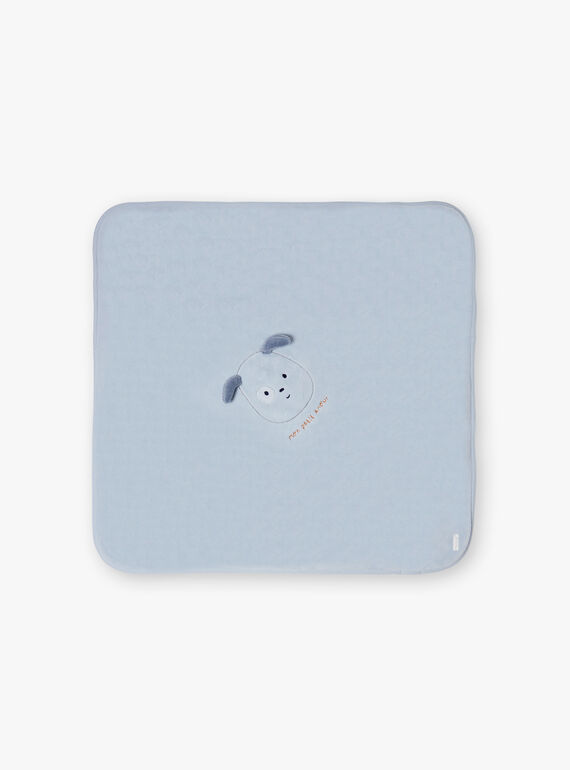 Blue and white blanket birth boy BONNO / 21H0AG41D4P219