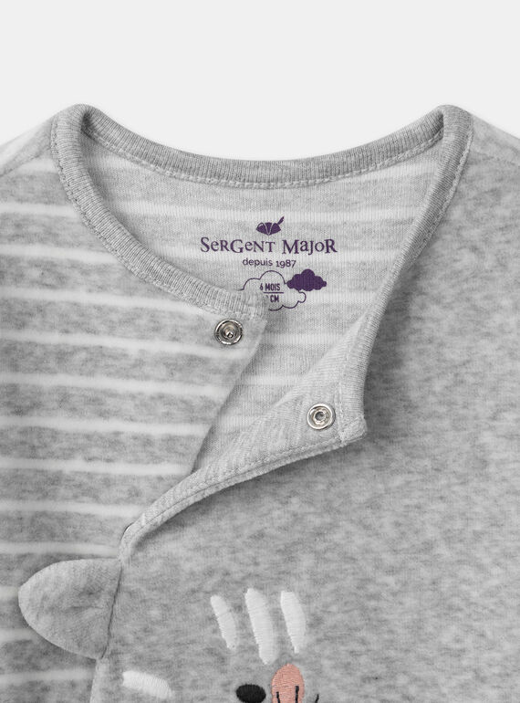 Heather grey BABYGROW LECOLIN / 24H5BG41GRE943