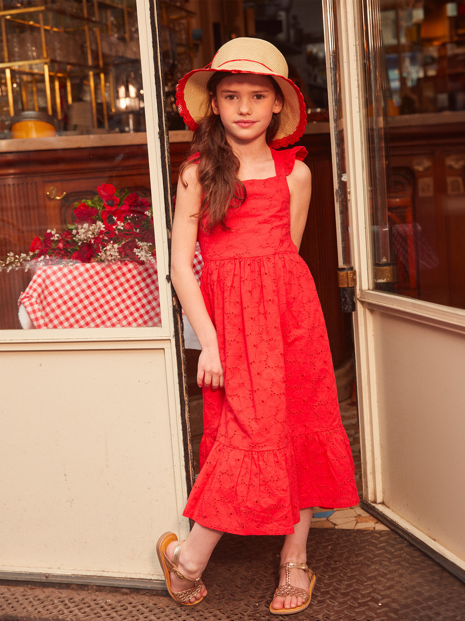 Sergent major robe rouge online
