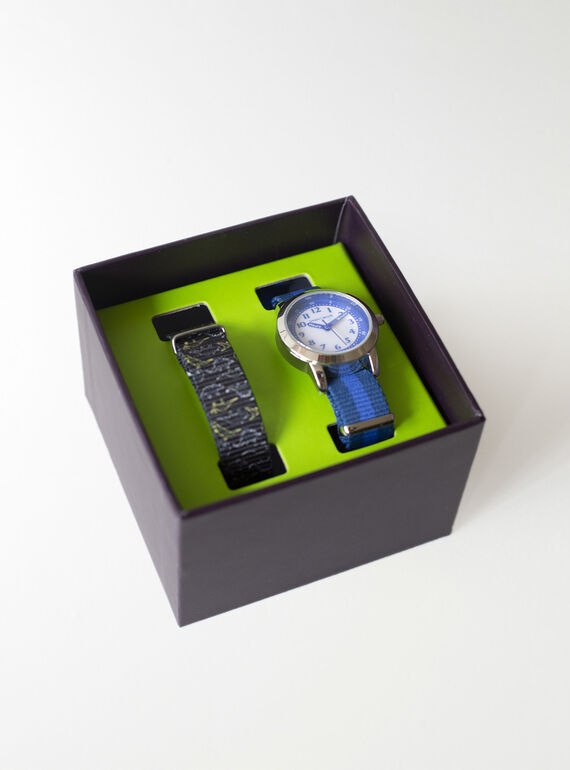 Medium blue WATCH ENZO / 20J7GG11MON208