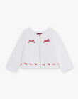 Jersey vest with fancy patterns CAURALINE / 22E1BFP1CAR001