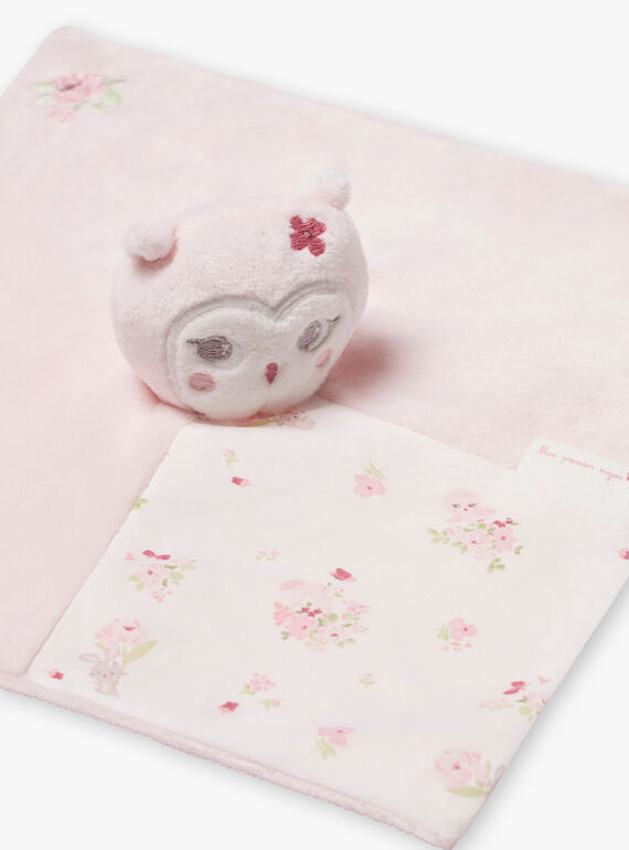 Pale pink teddy bear birth girl BOLILOU / 21H0AF41JOU301