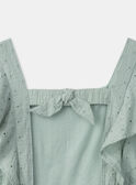 Light green SHORT JUMP SUIT MRECOMETTE / 25E2PFL1CBC602