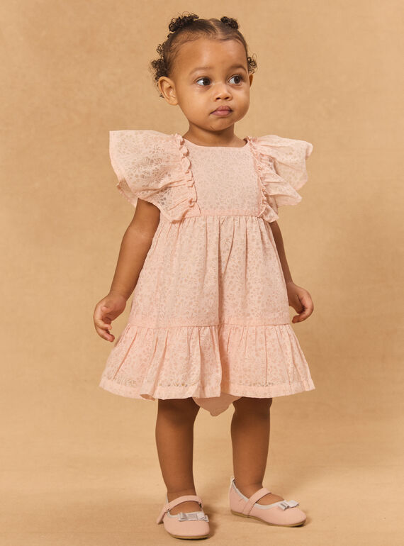 Light coral DRESS MAFARAH / 25E1BFL2ROB415