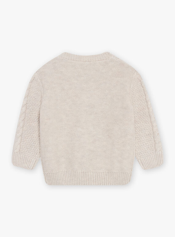 Fancy mottled knit sweater DALUGO / 22H1BGR1PULA011