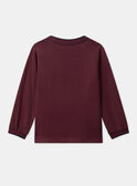 Burgundy TEE SHIRT LS LUDUAGE / 24H3PGM1TML501