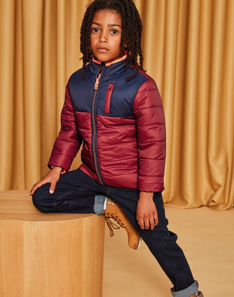 Reversible jacket burgundy DISHERPAGE / 22H3PGV2GIP503