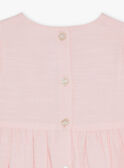 Pink poplin dress FAFLEUR / 23E1BFI2ROBD320