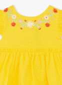 Sunny yellow DRESS TYGLORIA / 20E1BFZ2ROB102